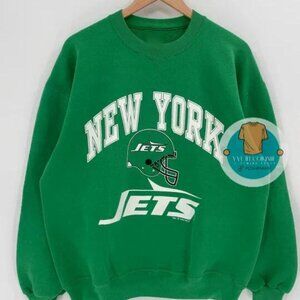 New York Jets NFL graphic classic irish green Sweatshirt men women y2k